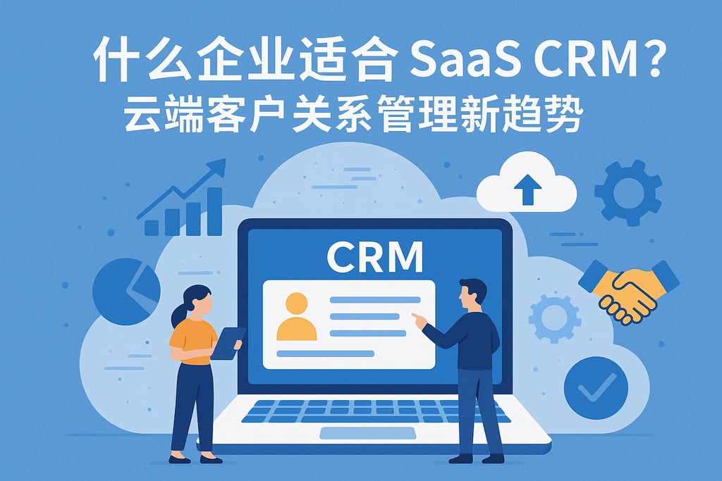 SaaS CRM适合哪些企业？云端客户关系管理新趋势